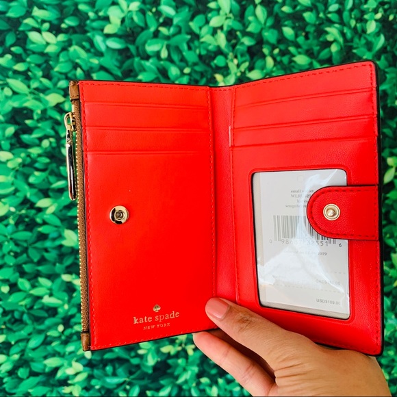 Kate Spade Hayes Small Wallet Tassel warm Ginger - Picture 6 of 7